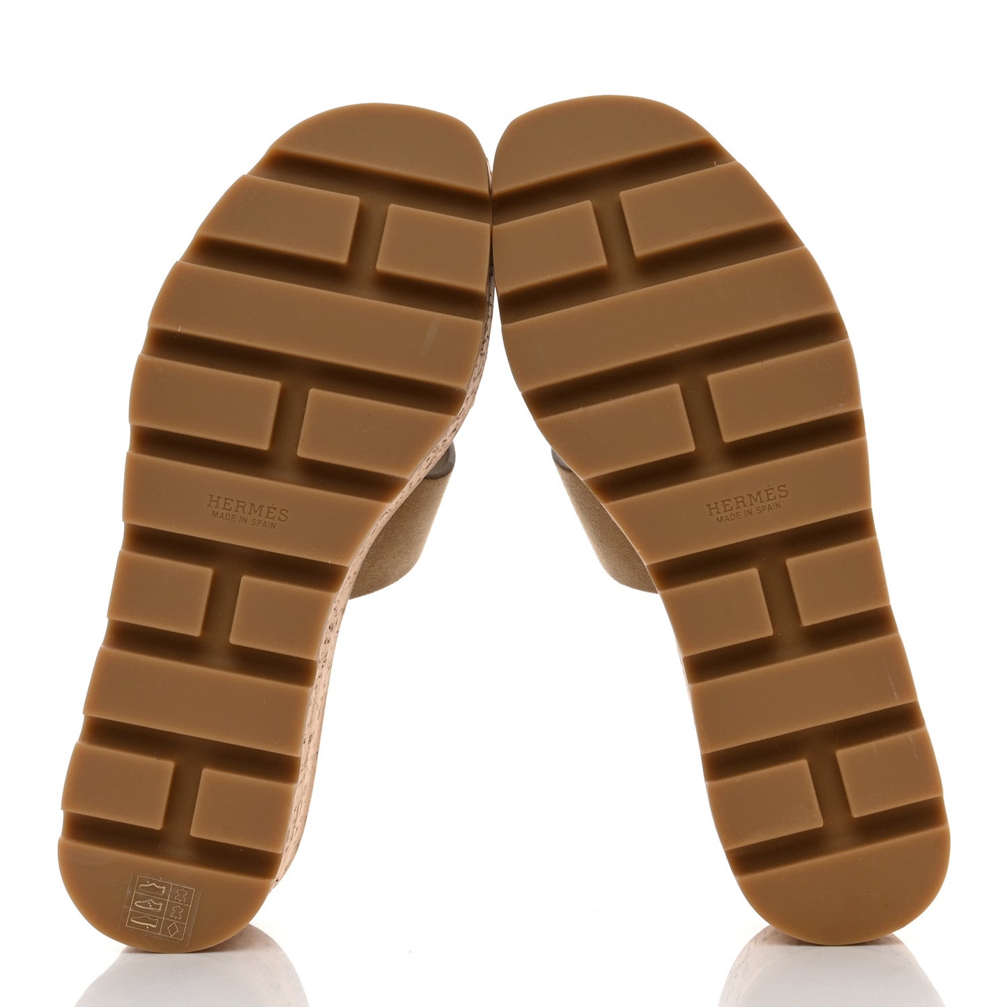 Suede Goatskin Cork Eze 30 Sandals 36 Beige Argile