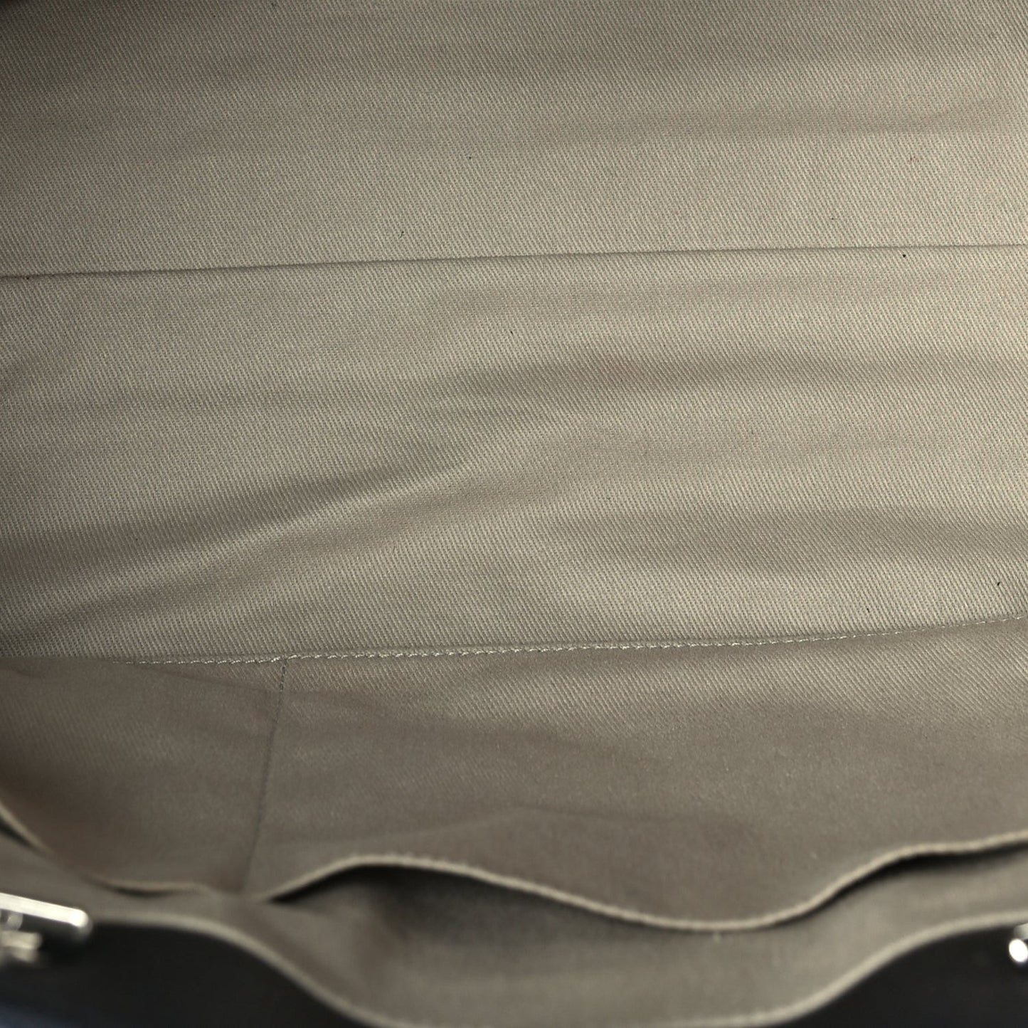 Glazed Calfskin Small Deauville Tote