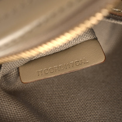 Burberry Calfskin Embossed Monogram Camera Chain Bag Honey 7 of 12