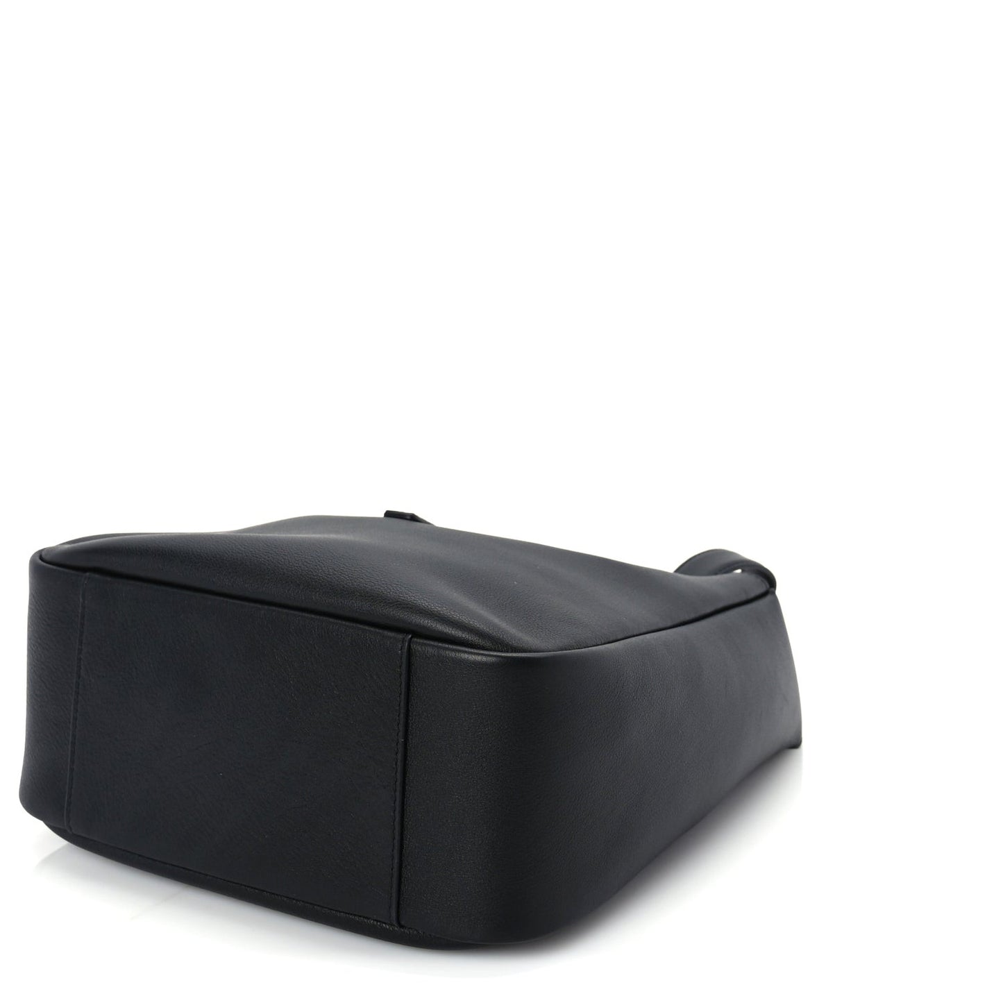 Smooth Calfskin Small Le 5 A 7 Soft Hobo  Black