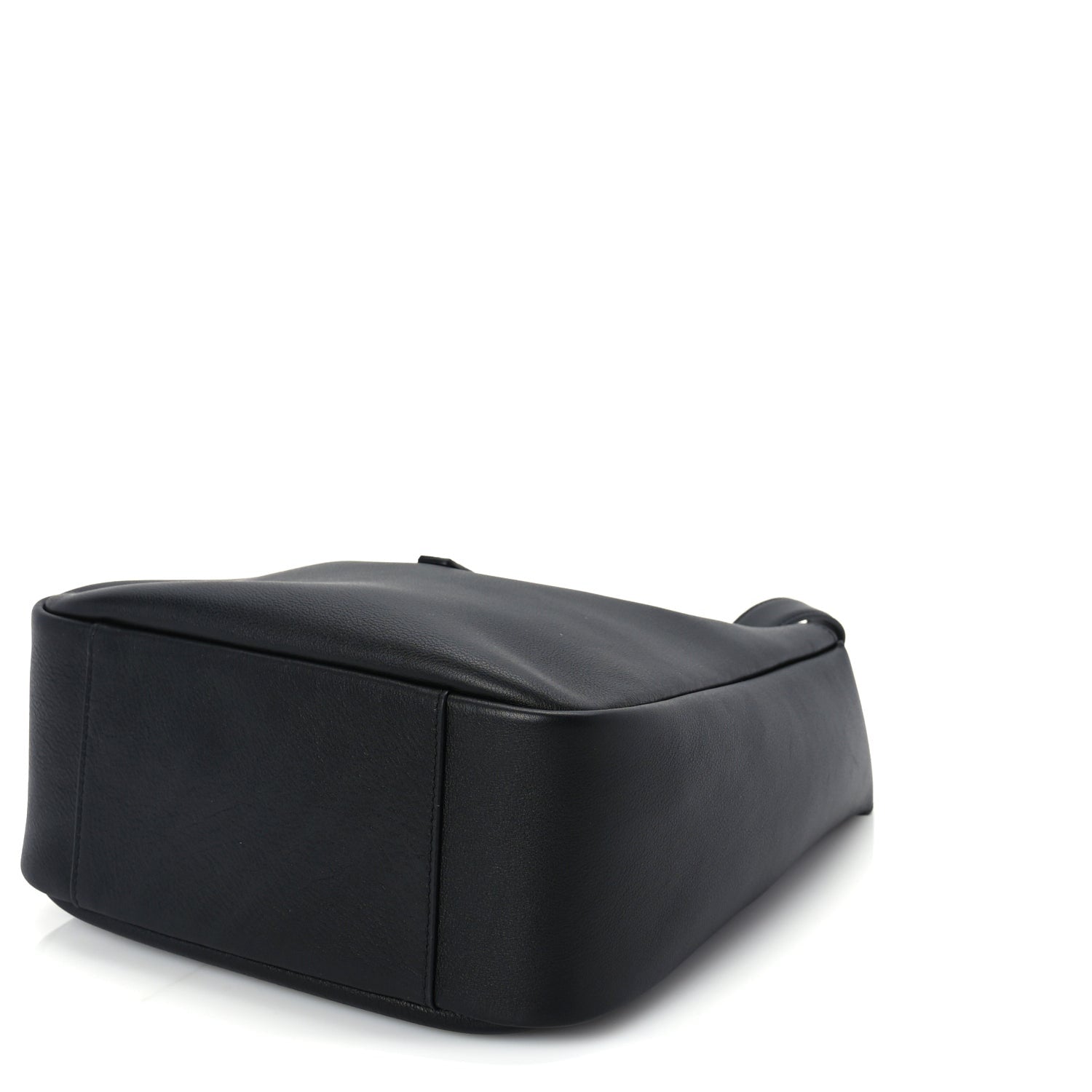 Saint Laurent Smooth Calfskin Small Le 5 A 7 Soft Hobo  Black 9 of 9