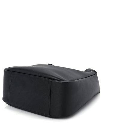 Saint Laurent Smooth Calfskin Small Le 5 A 7 Soft Hobo  Black 9 of 9