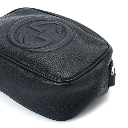 Gucci Pebbled Calfskin Mini Soho Disco Bag Black 8 of 8