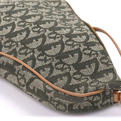 Christian Dior Monogram Mini Saddle Pochette Green 8 of 8