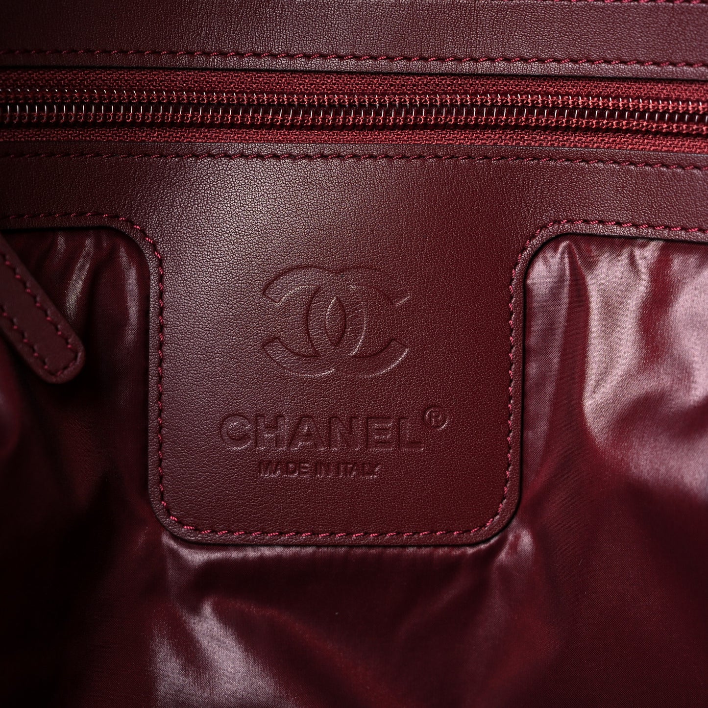 Nylon Quilted Coco Cocoon Backpack Black