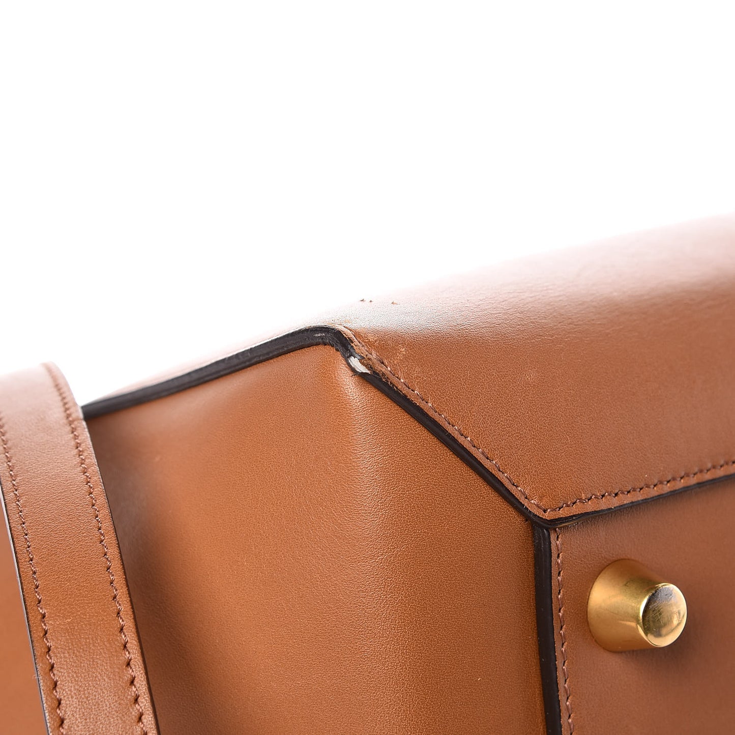 Natural Calfskin Small Belt Bag Tan