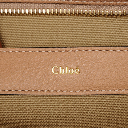 Chloe Calfskin Isa Tote Biscotti Beige 6 of 7