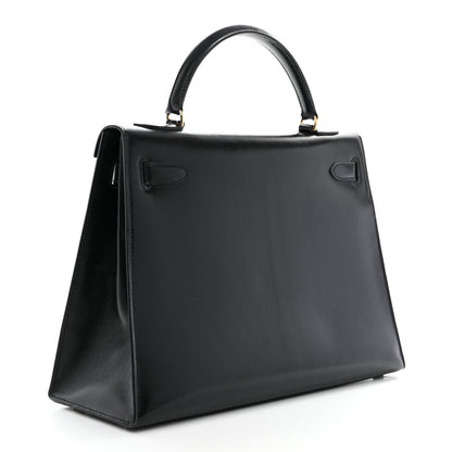Hermes Box Kelly Sellier 32 Black 3 of 12