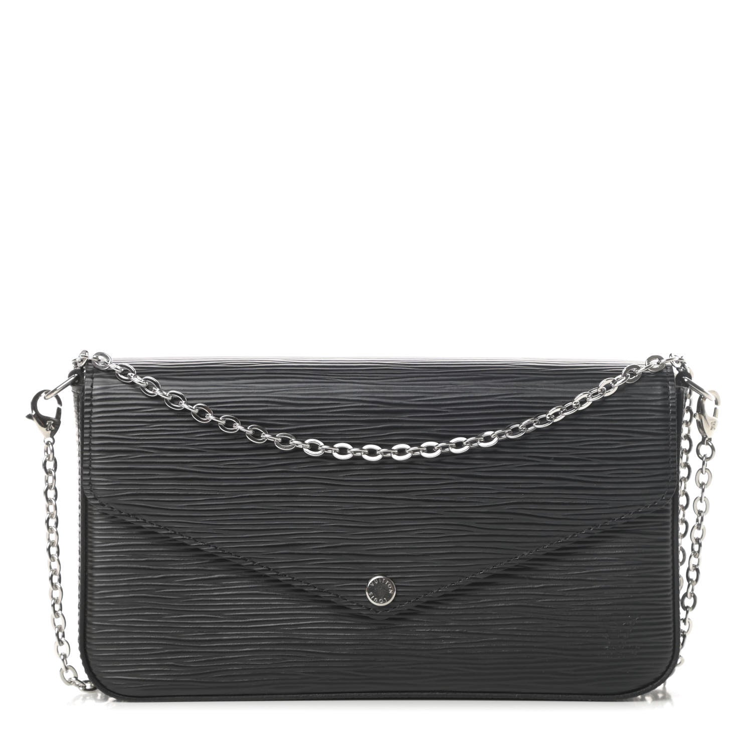 Louis Vuitton Epi Pochette Felicie Black 1 of 14