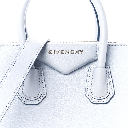 Givenchy Sugar Goatskin Mini Antigona Baby Blue 9 of 12