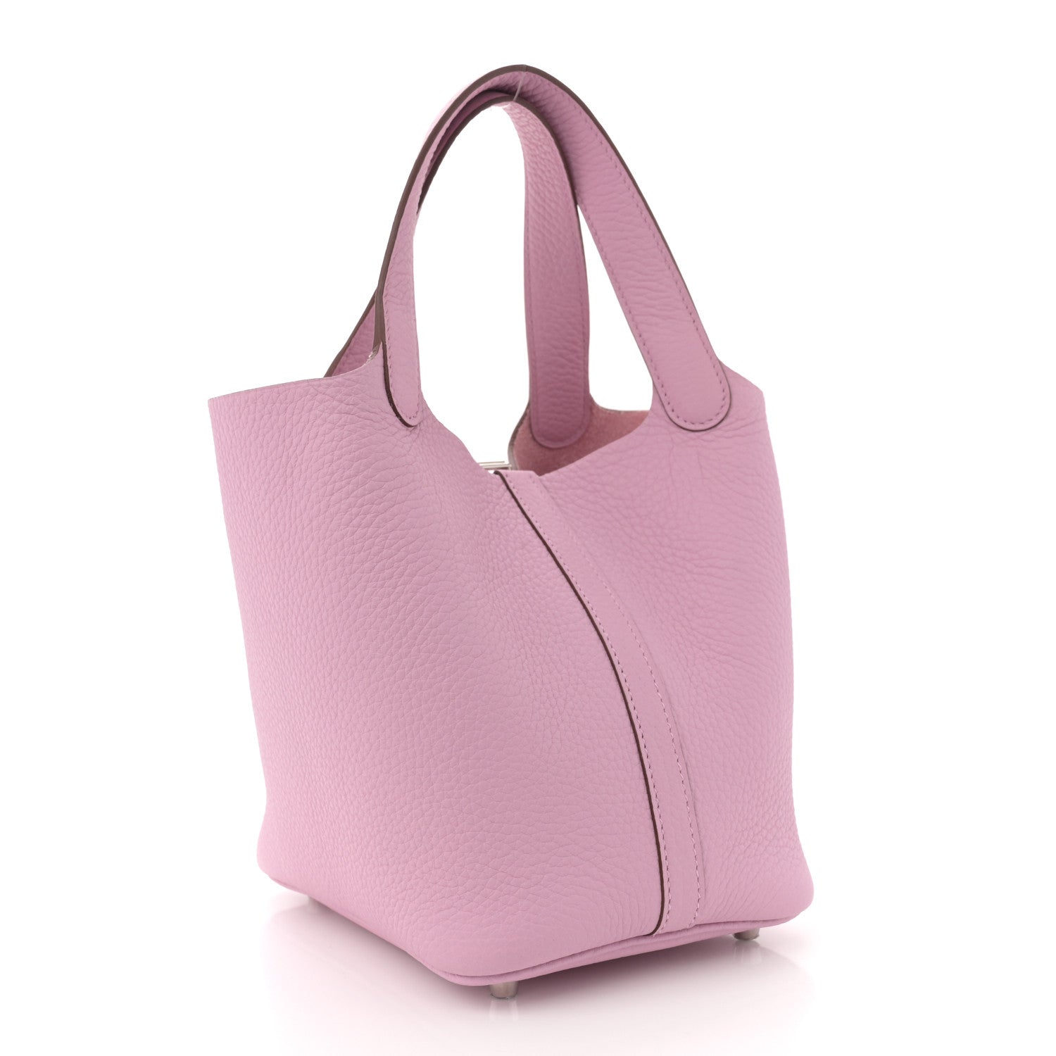 Hermes Taurillon Clemence Picotin Lock 18 PM Mauve Sylvestre 3 of 10