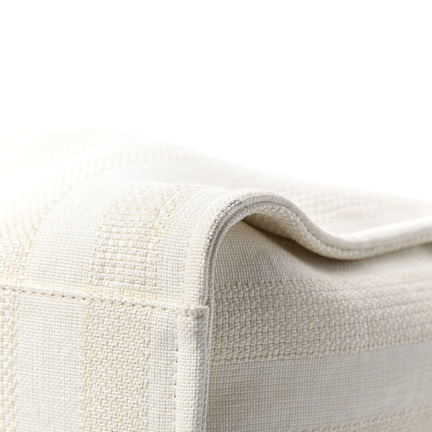 Chanel Straw Raffia Calfskin Striped Small Deauville Tote Beige 8 of 11