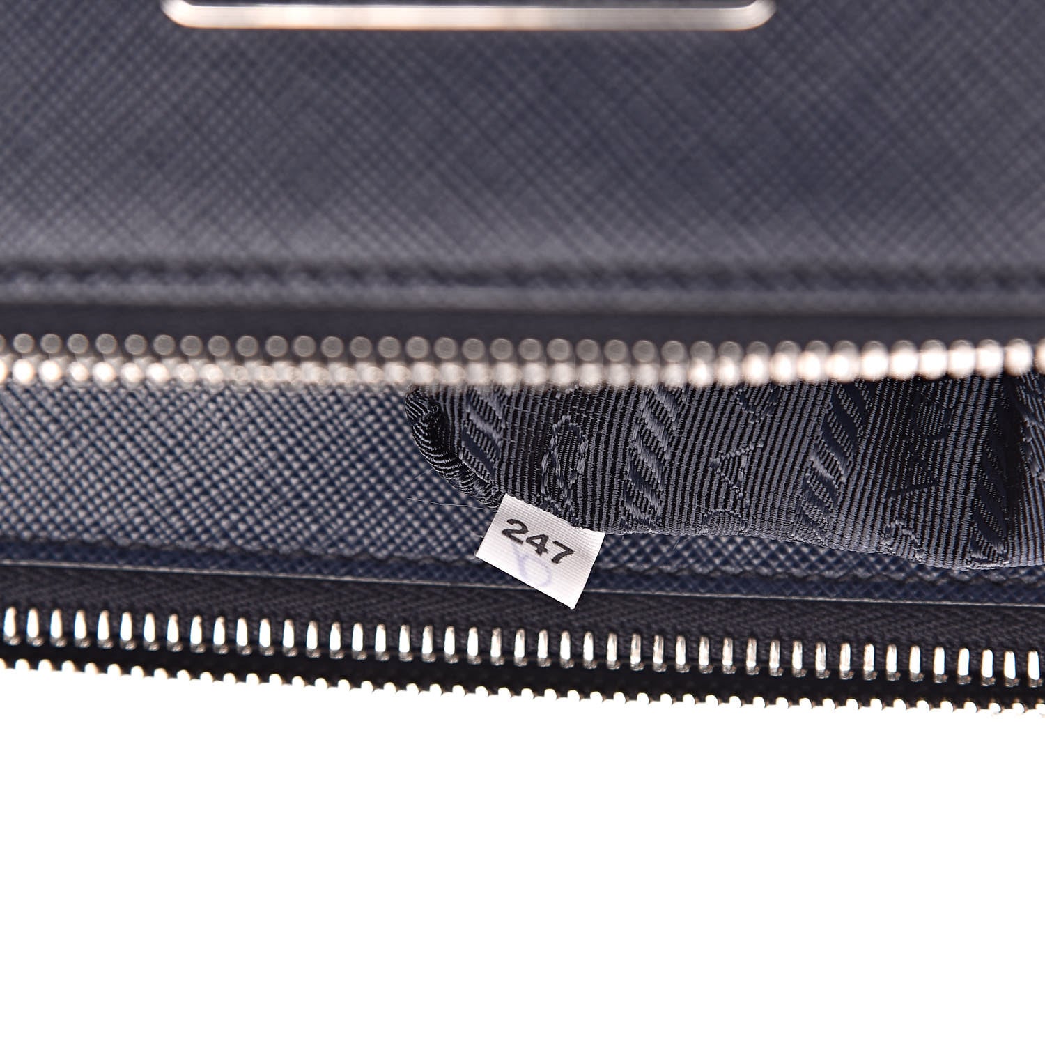 Prada Saffiano Medium Galleria Double Zip Tote Baltico 7 of 9