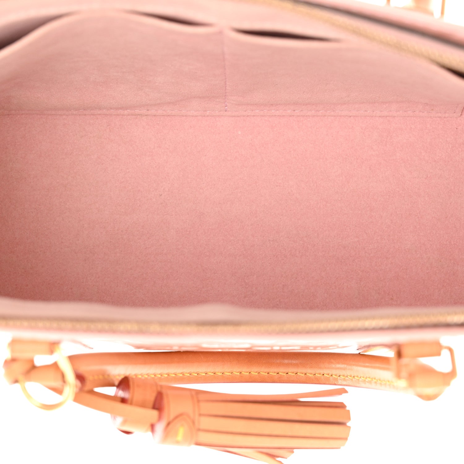 Louis Vuitton Vernis Neo Triangle Rose Ballerine 5 of 11