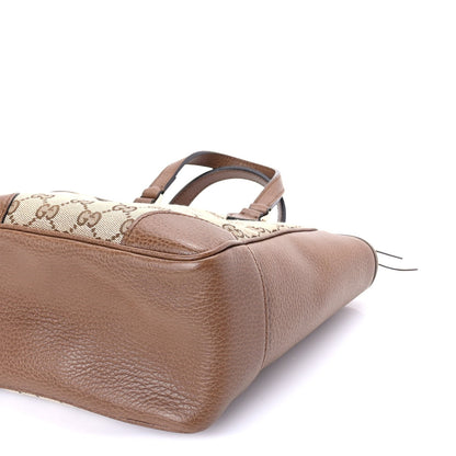 Gucci Monogram Small Bree Tote Beige Tabacco 8 of 8