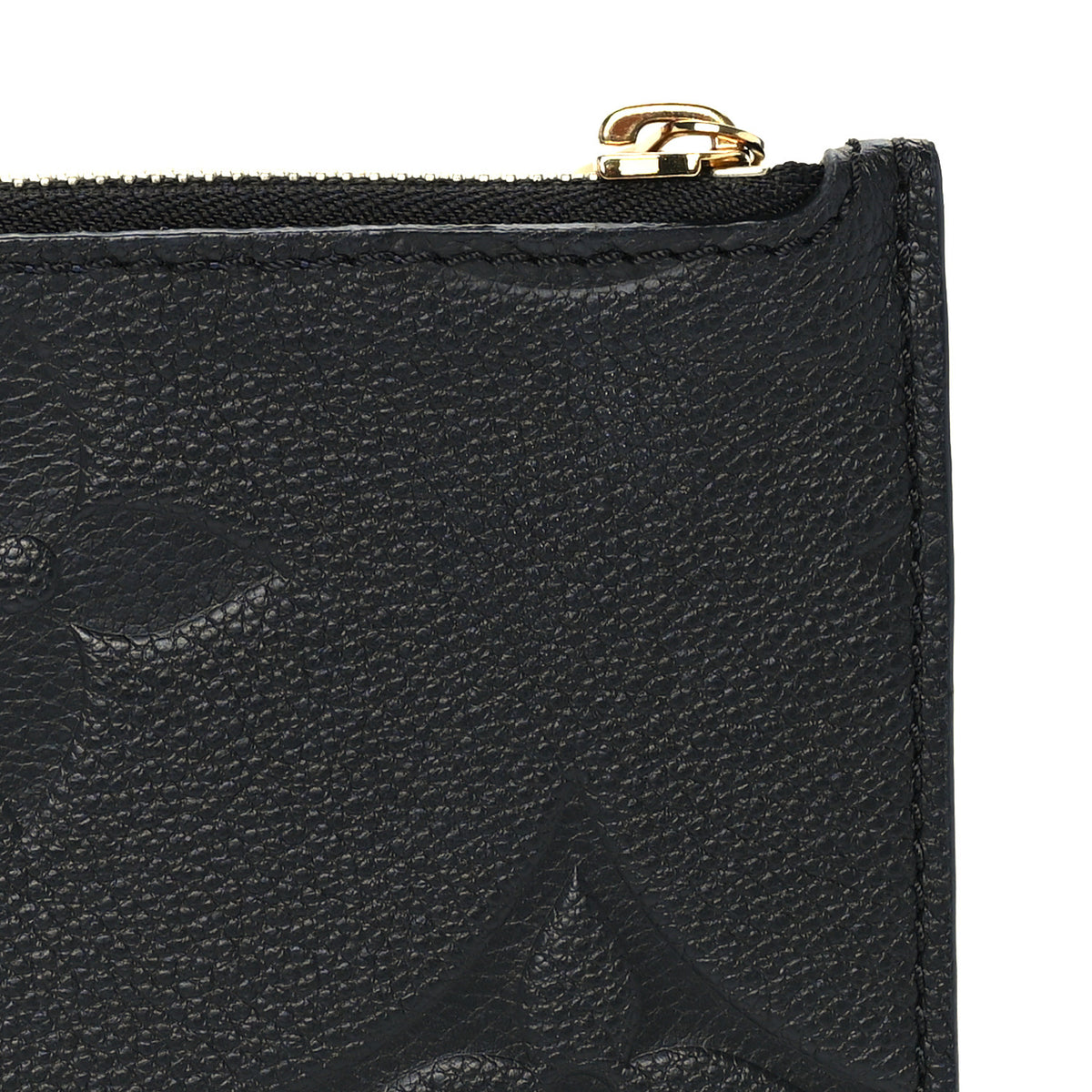 Louis Vuitton Empreinte Monogram Giant Neverfull MM Pochette Black 3 of 7