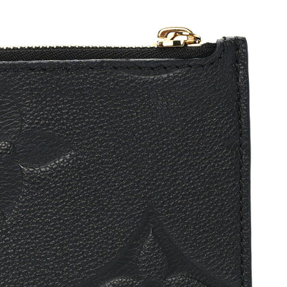 Louis Vuitton Empreinte Monogram Giant Neverfull MM Pochette Black 3 of 7