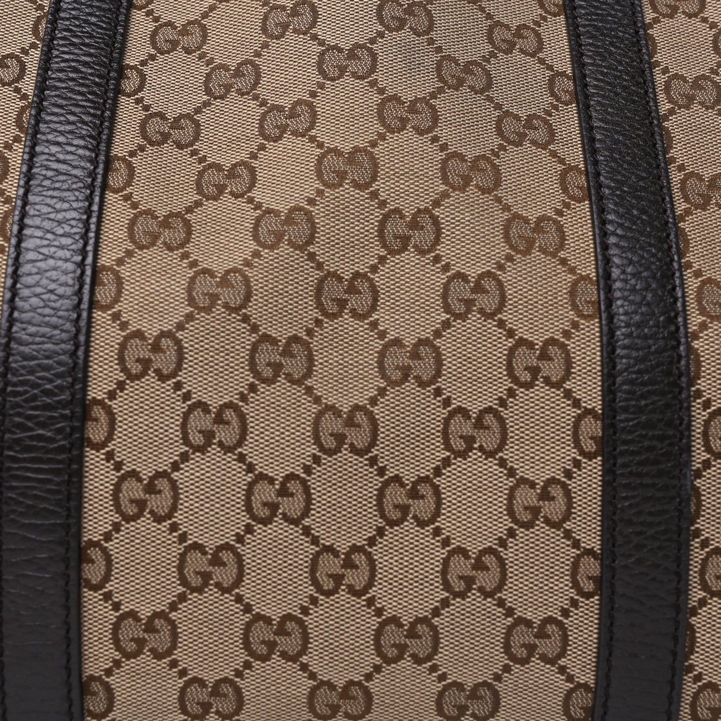 Monogram Dollar Calfskin Large Boston Duffle Bag  Beige Ebony Testa di Moro Marrone Scuro