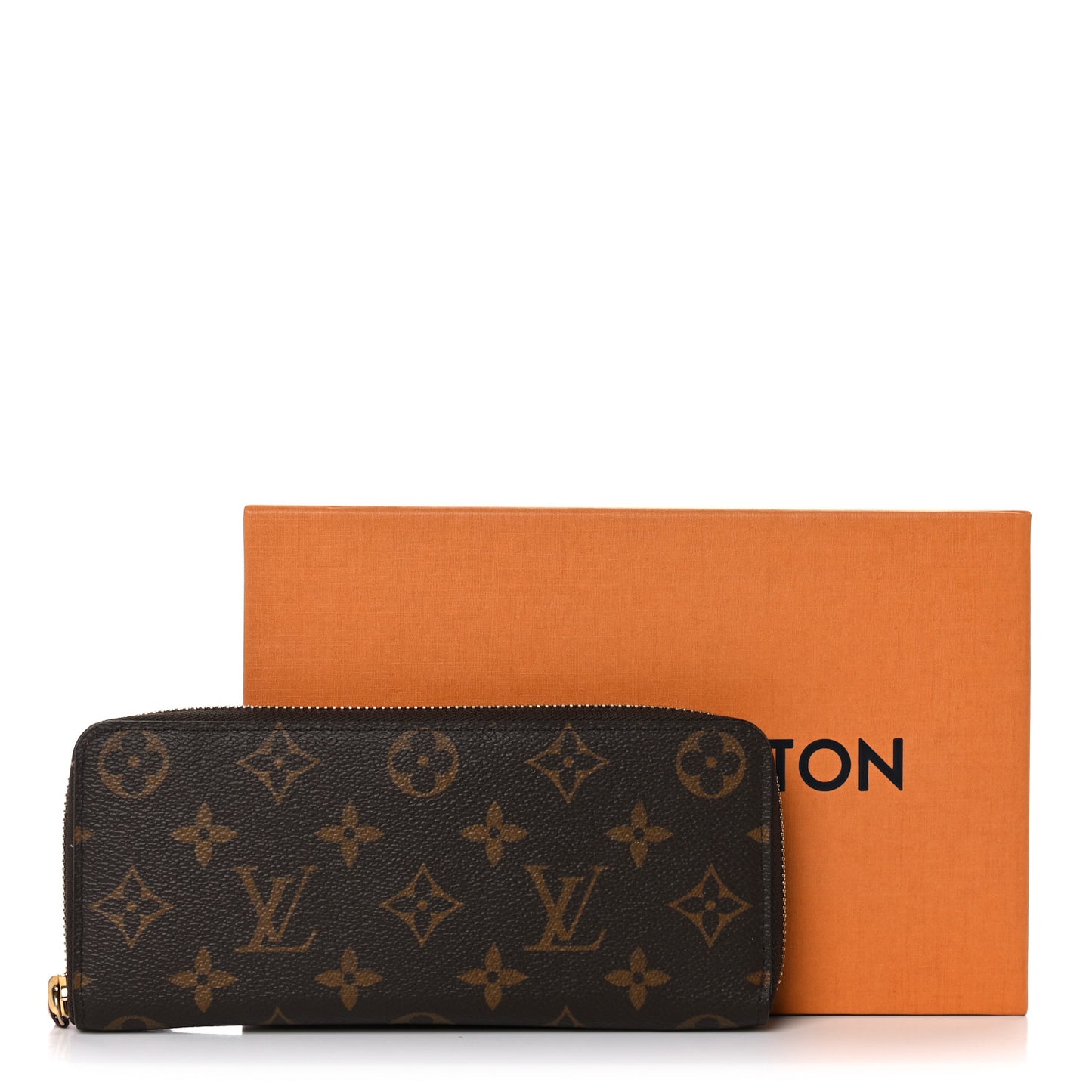 Monogram Clemence Wallet Fuchsia