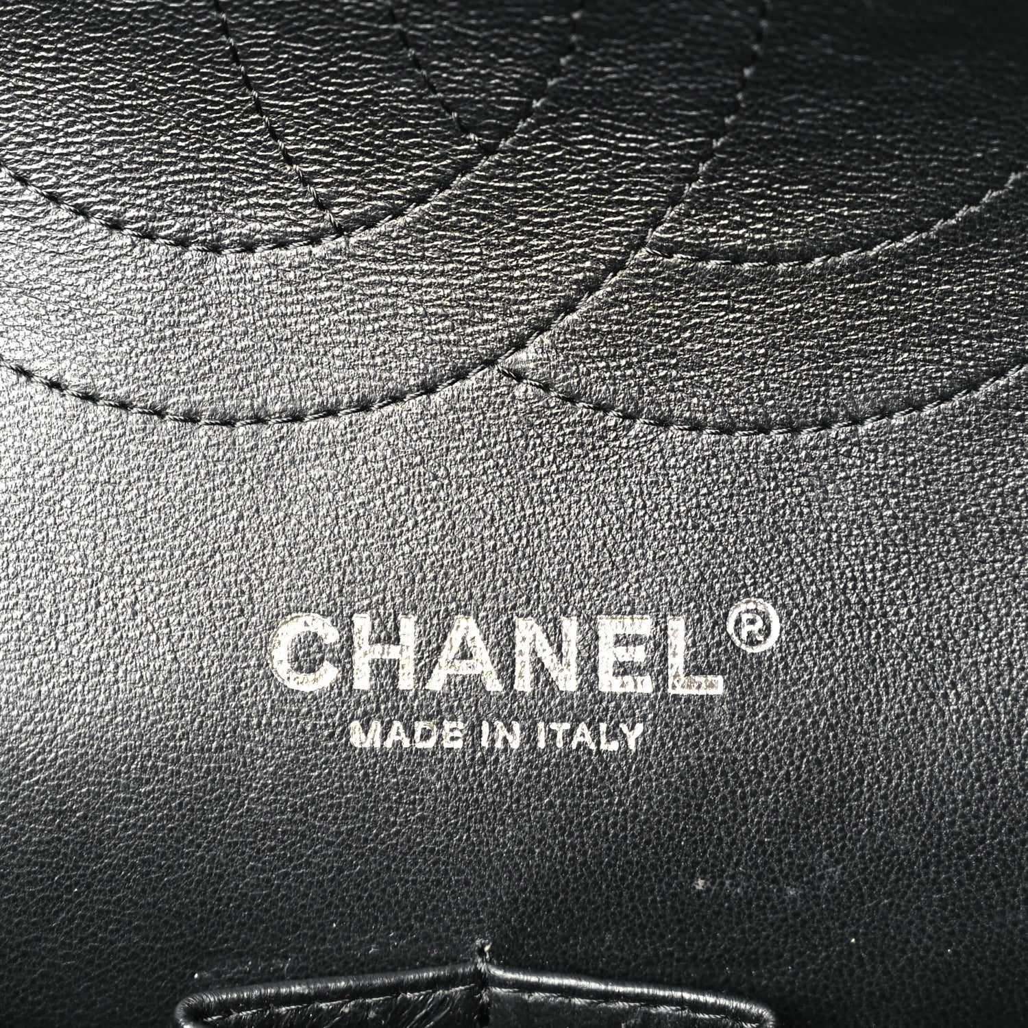 Chanel Lambskin Quilted Jumbo Double Flap So Black So Black 5 of 9