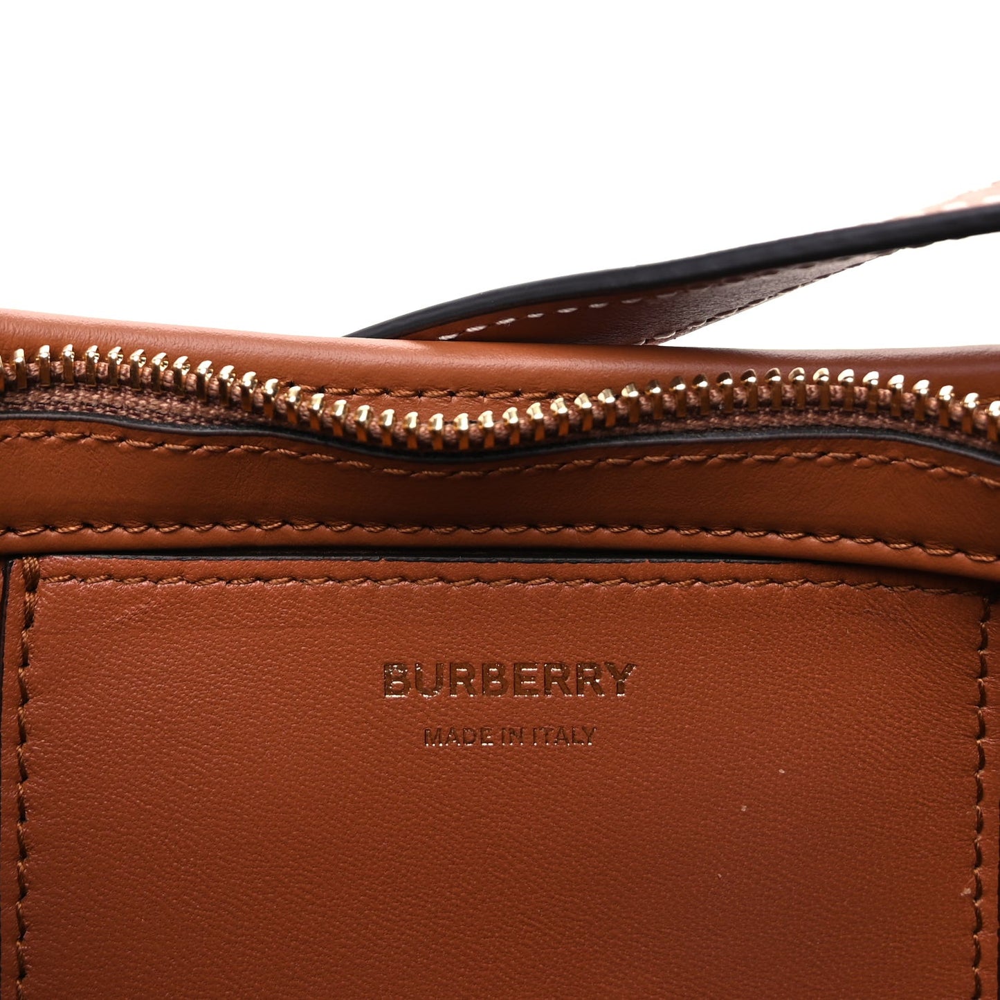 E-Canvas Vintage Check Sling Buckle Bag Briar Brown