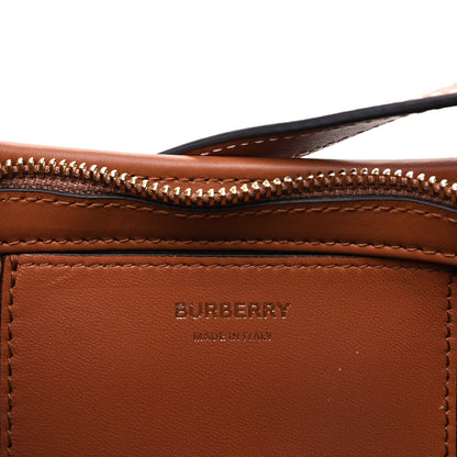 Burberry E-Canvas Vintage Check Sling Buckle Bag Briar Brown 5 of 8