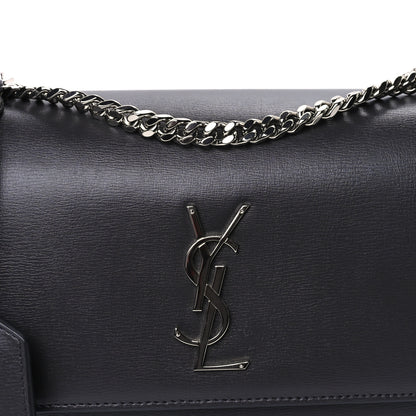 Saint Laurent Calfskin Medium Monogram Sunset Fog 6 of 8