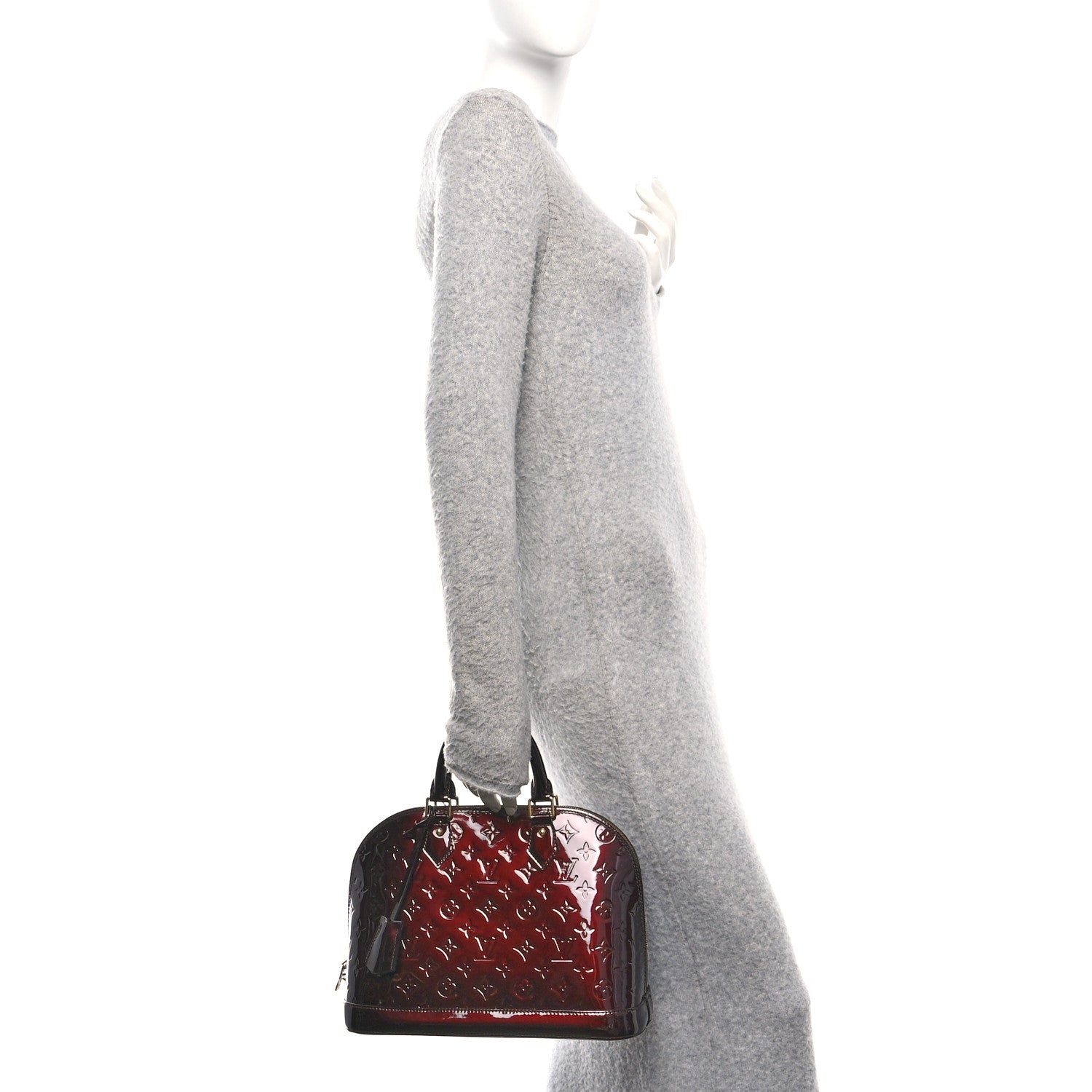 Louis Vuitton Vernis Alma PM Amarante 2 of 9