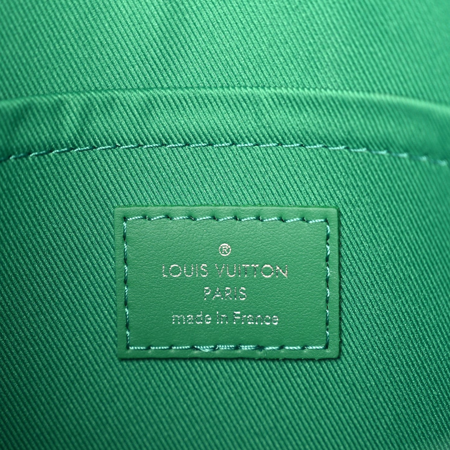 Monogram Macassar Pochette Voyage MM Borneo Green