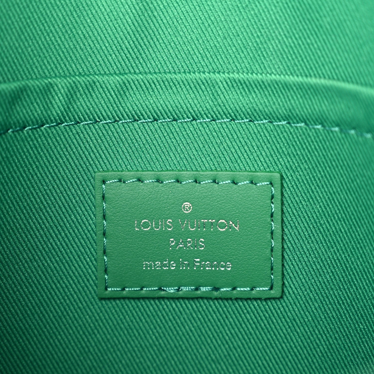 Louis Vuitton Monogram Macassar Pochette Voyage MM Borneo Green 5 of 8