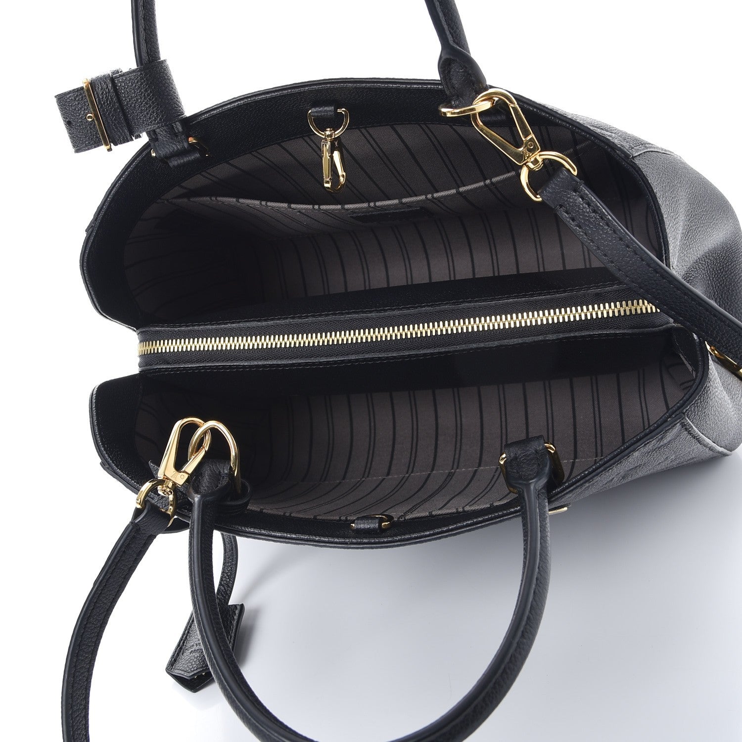 Louis Vuitton Empreinte Montaigne MM Black 5 of 8