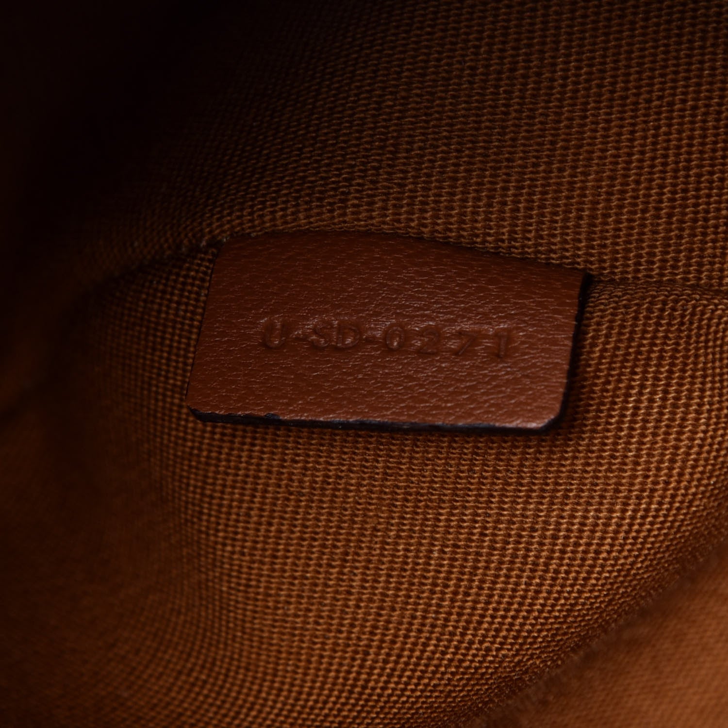 Celine Lambskin Triomphe Canvas Round Purse On Strap White Tan 7 of 9