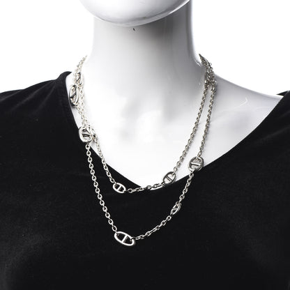 Hermes Sterling Silver Farandole Necklace 120 2 of 5