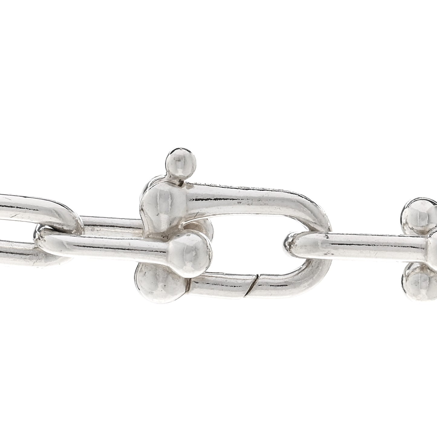 Sterling Silver HardWear Graduated Link Necklace