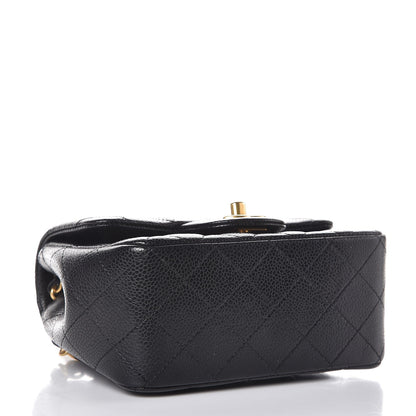 Chanel Caviar Quilted Mini Square Flap Black 4 of 8