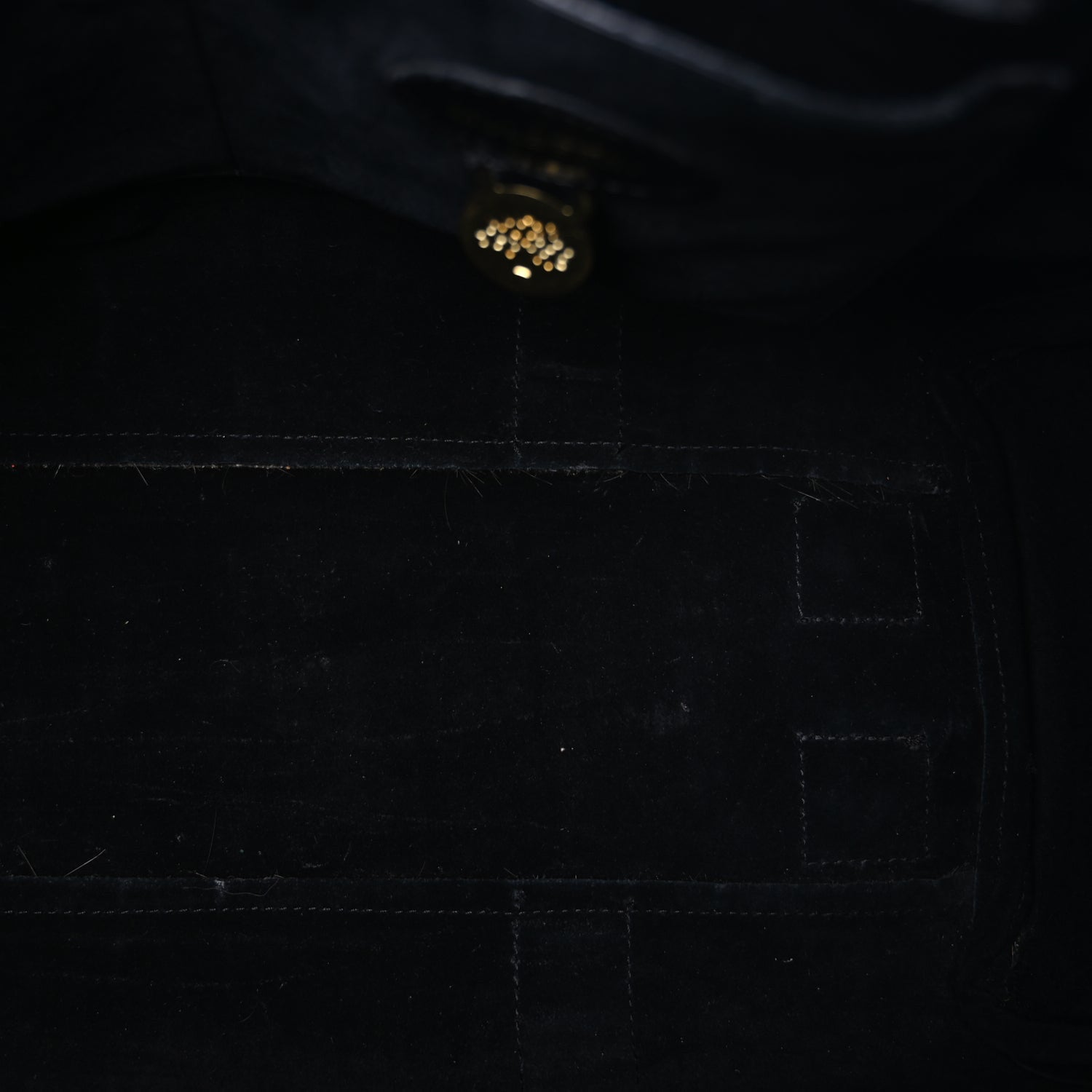 Mulberry Calfskin Crocodile Embossed Bayswater  Black 4 of 7
