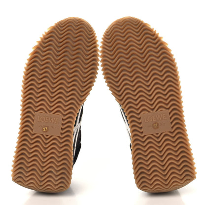 Loewe Nylon Suede Flow Runners Sneakers 37 Shitake 6 of 7