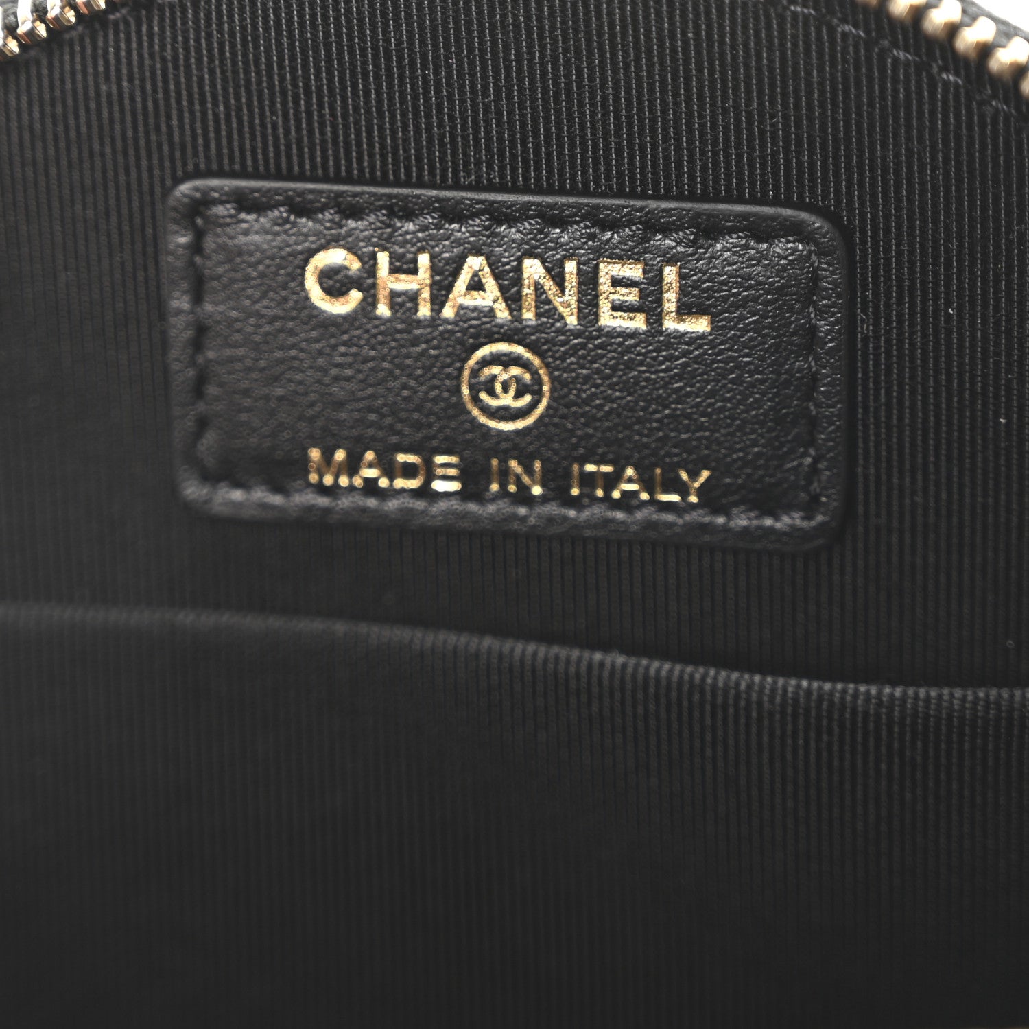 Chanel Caviar Quilted Round Handle With Care Vanity With Chain Black 6 of 9