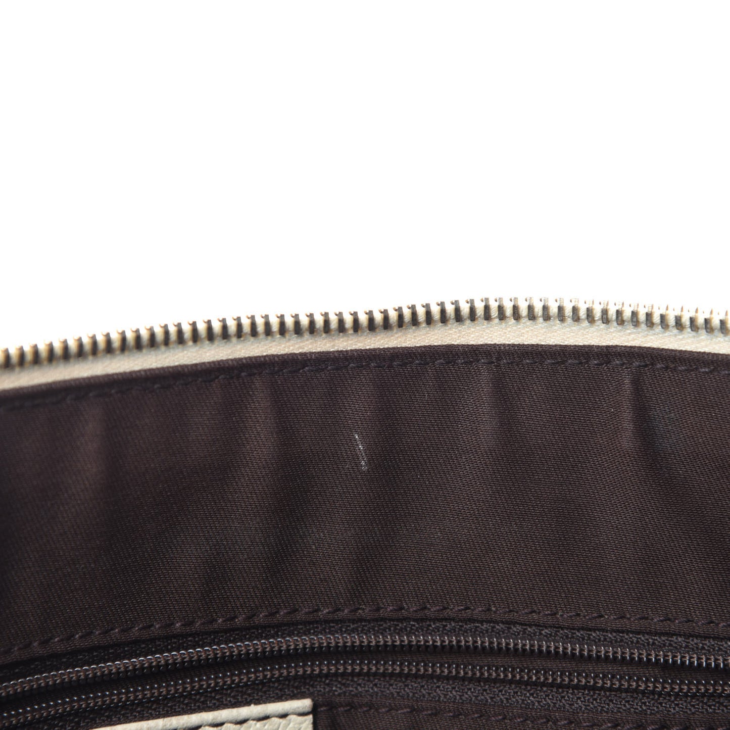 Monogram Small Abbey Tote Off White