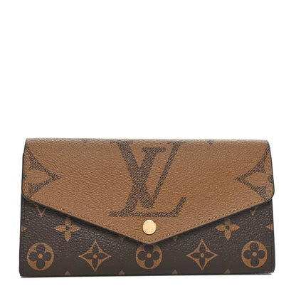 Louis Vuitton Reverse Monogram Giant Sarah Wallet 1 of 7