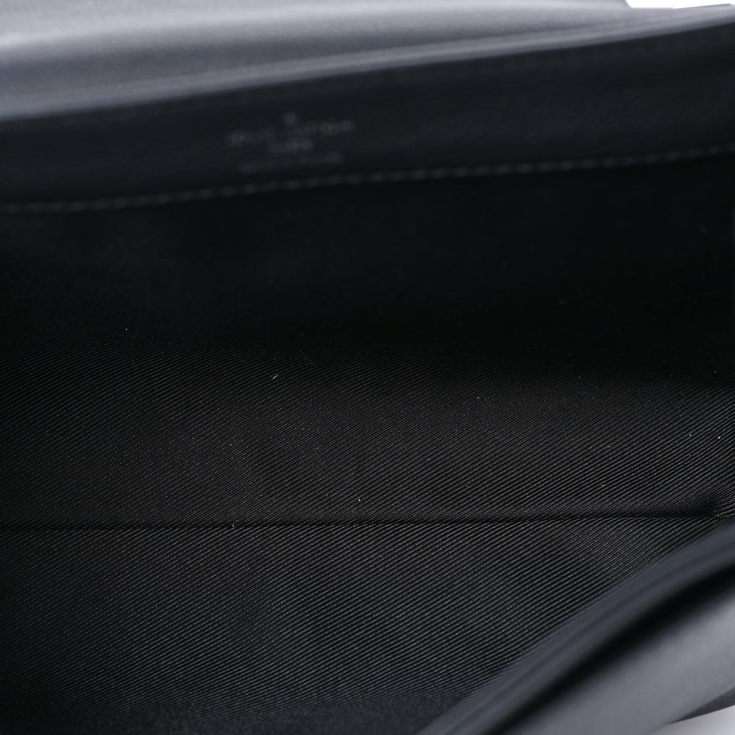 Calfskin Lockme II Chain Bag BB  Black