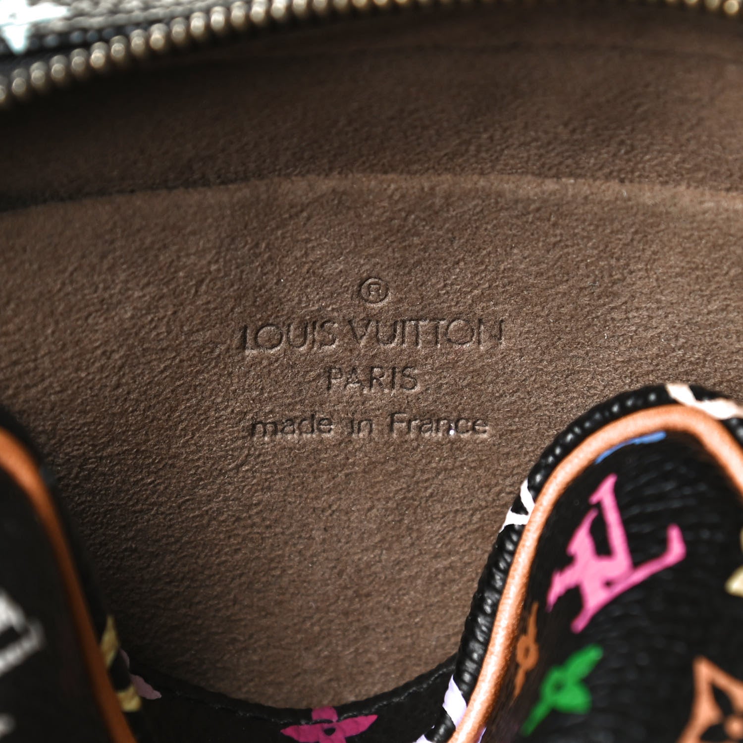 Louis Vuitton Monogram Multicolor Trousse Wapity Black 6 of 10