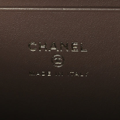 Chanel Caviar Quilted Top Handle Slim Vanity With Chain  Light Brown 5 of 9