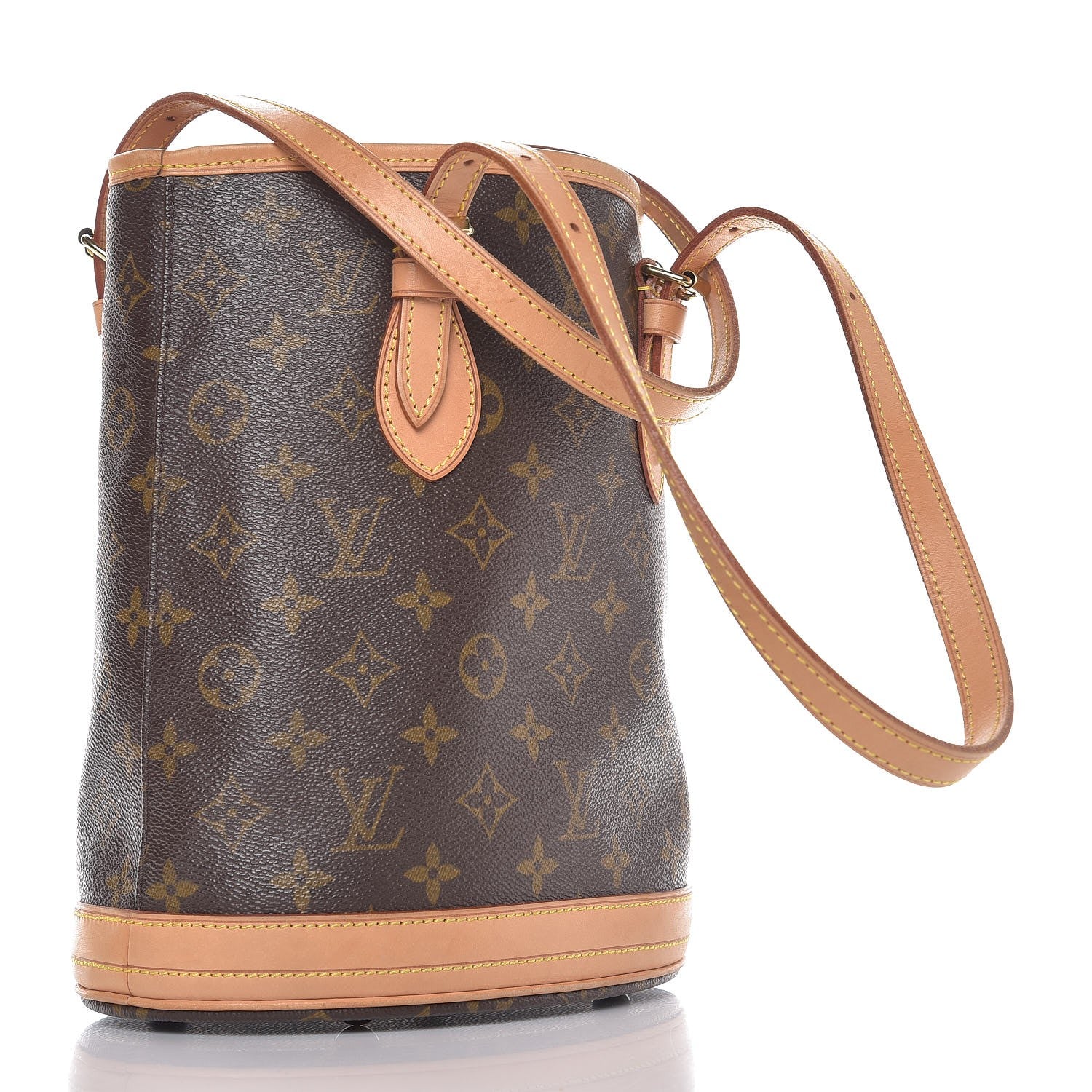 Louis Vuitton Monogram Petit Bucket 23 4 of 10