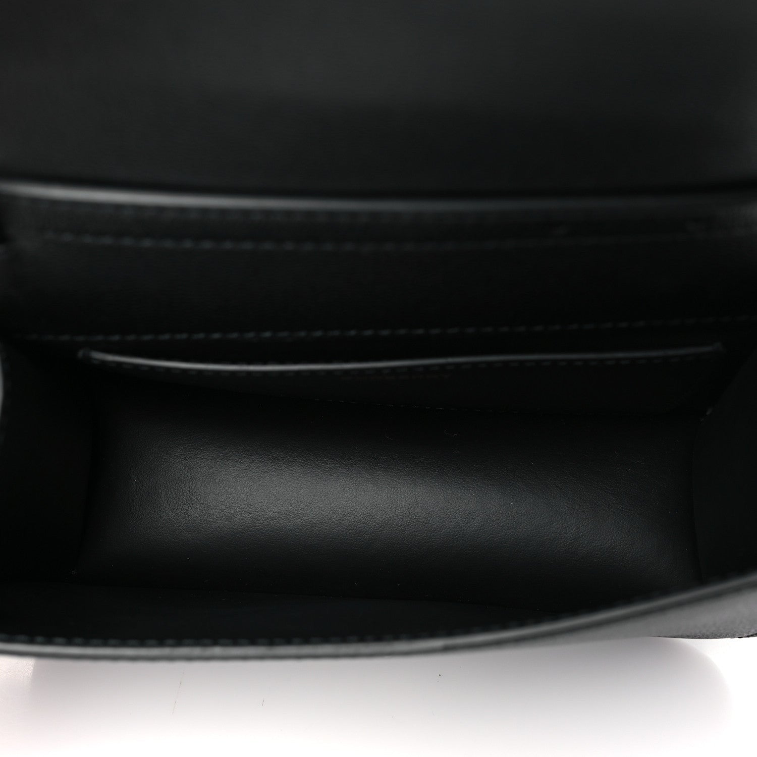 Burberry Grained Calfskin House Check Small Madison Shoulder Bag Black 5 of 7