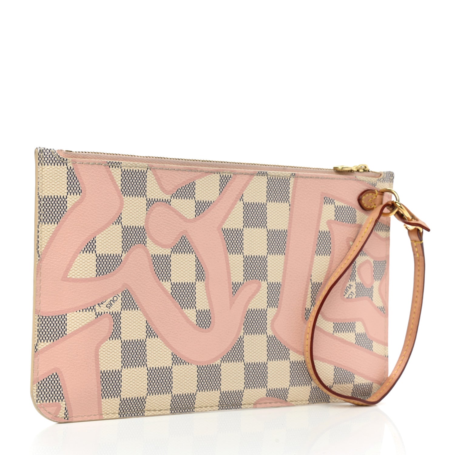 Louis Vuitton Damier Azur Tahitienne Neverfull MM GM Pochette 3 of 8