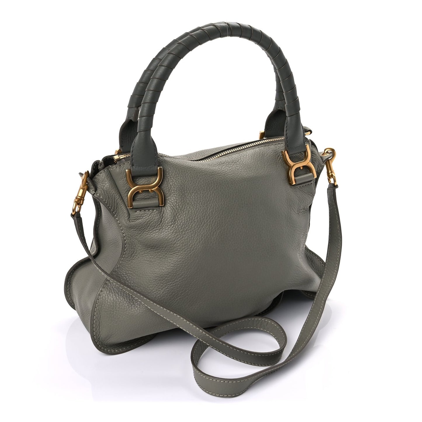 Calfskin Medium Marcie Satchel  Toscana Cypress