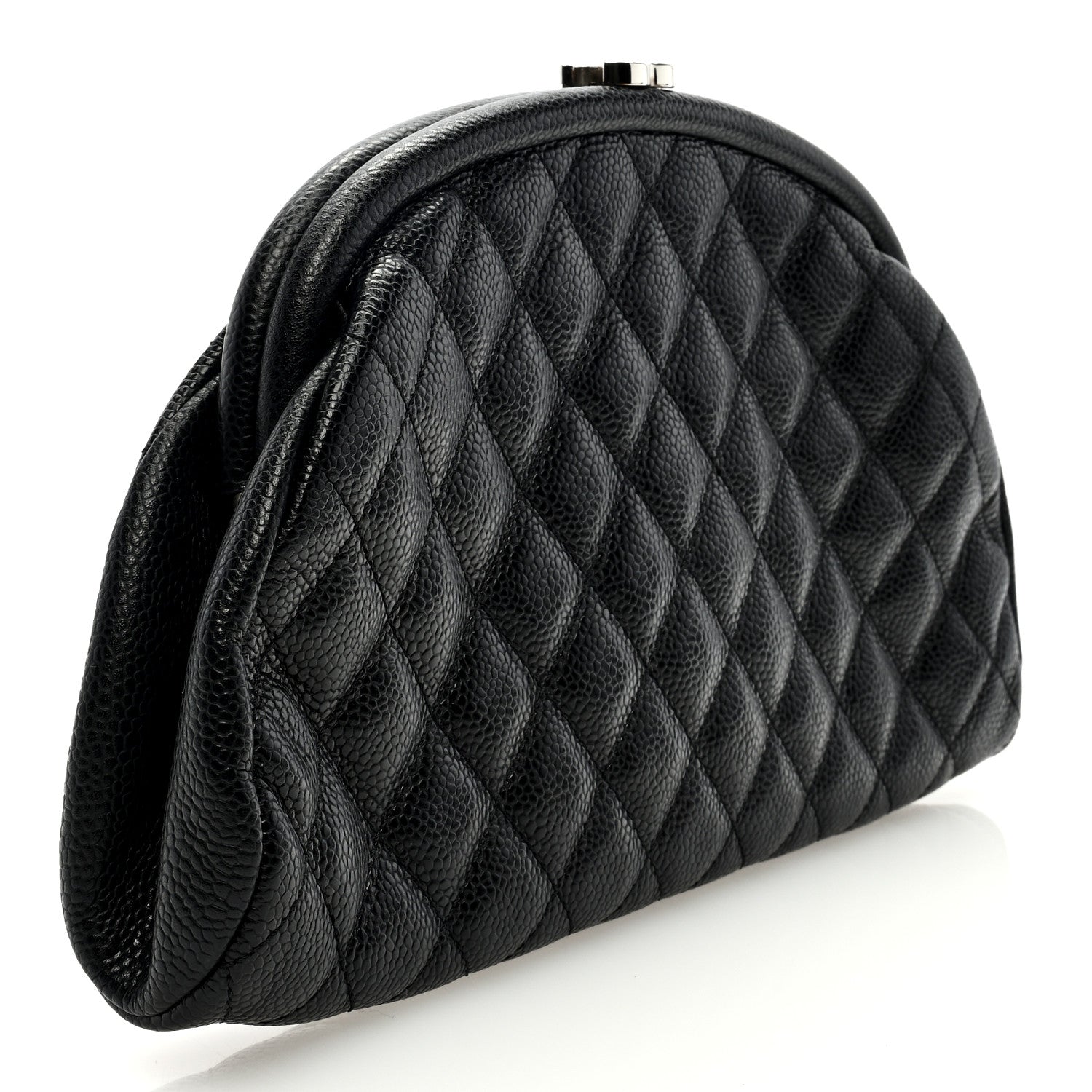 Chanel Caviar Quilted Timeless Clutch Black 3 of 7