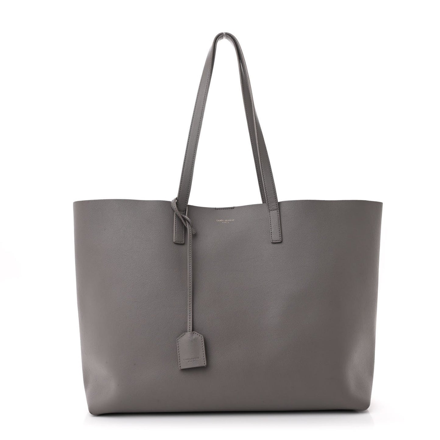 Calfskin Large Shopping Tote Fog