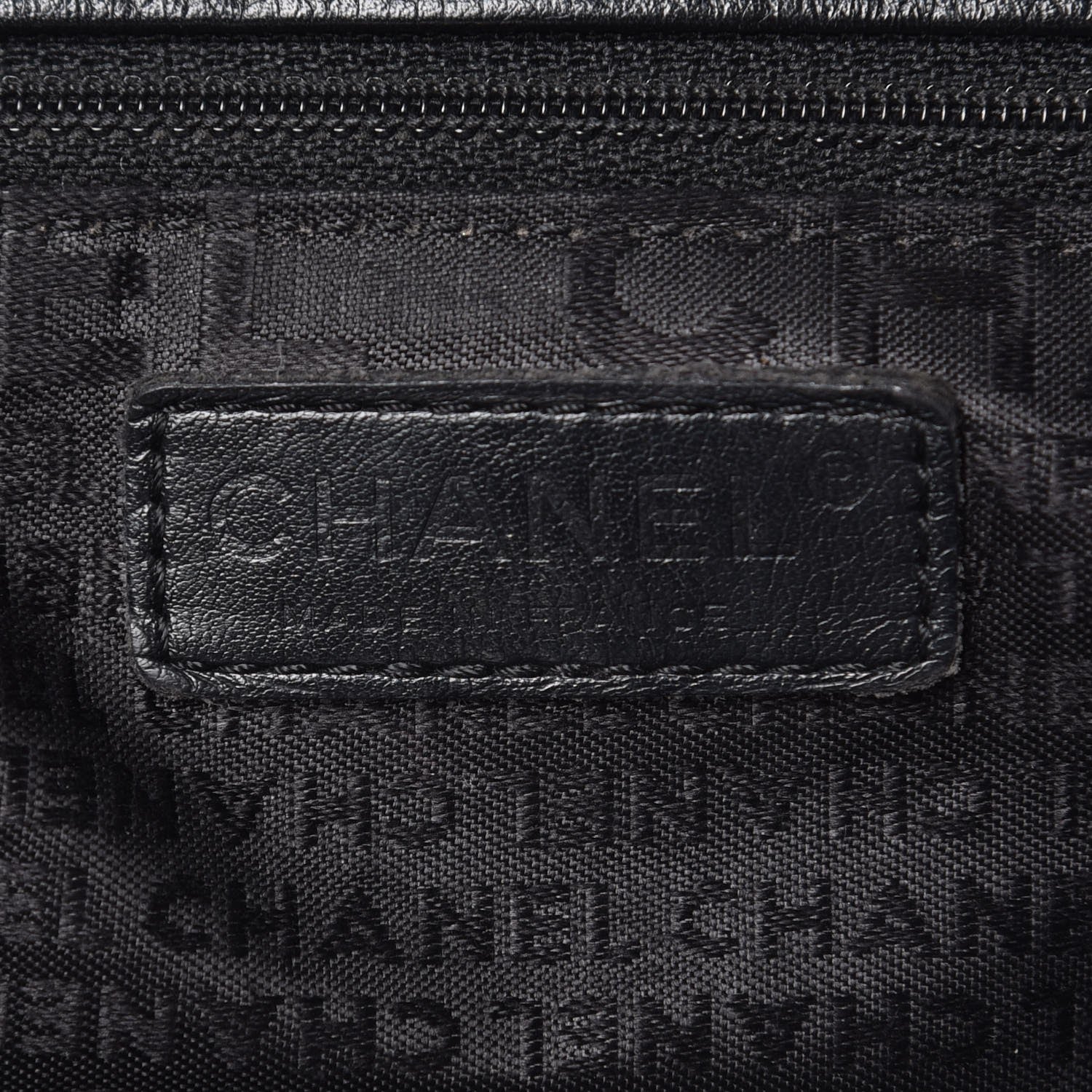 Chanel Caviar Square Stitched Tote Black 11 of 28